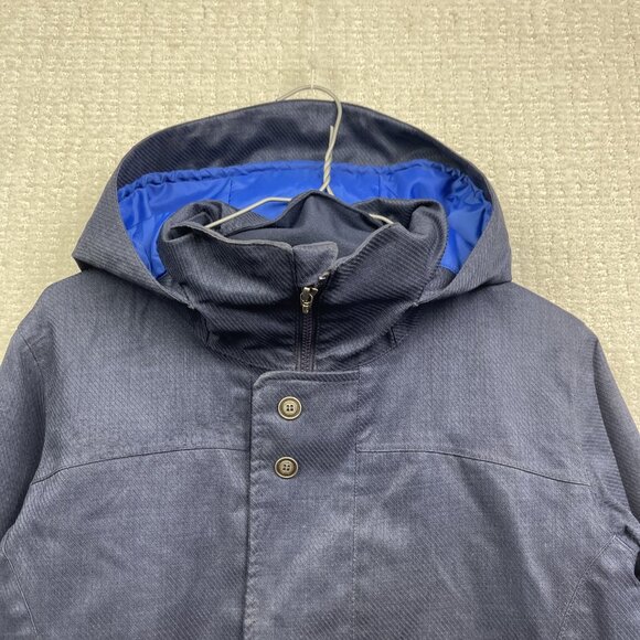 Y2K Burton Jacket Sz M Dryride Womens Blue Snowboard Ski Winter Hooded Coat - Picture 2 of 15